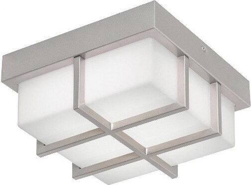 AFX AFXAugust1-LightFlushMountinPaintedNickel