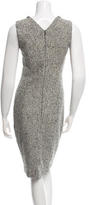 Thumbnail for your product : Carolina Herrera Tweed Virgin Wool Dress