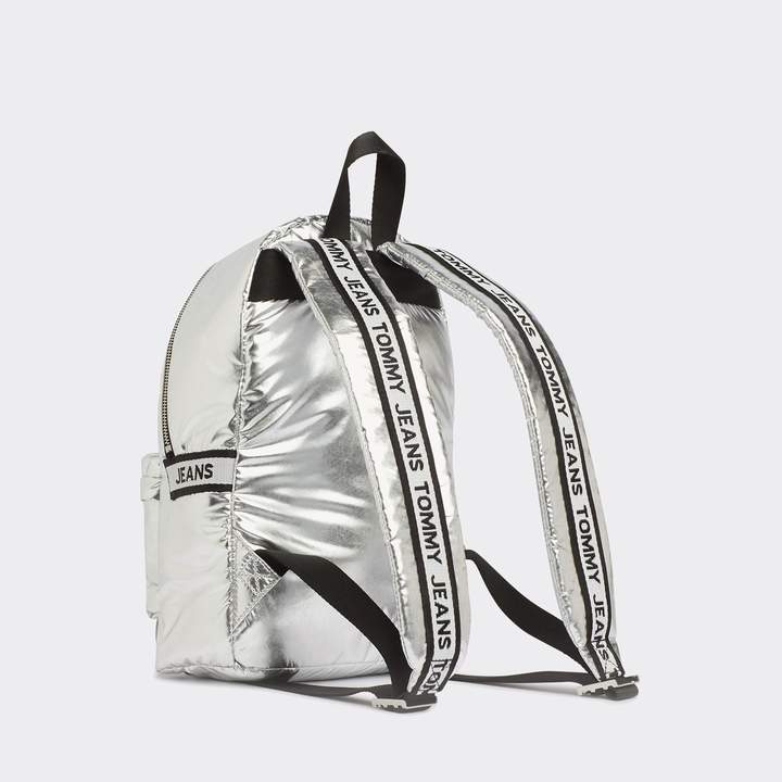 tommy hilfiger backpack silver