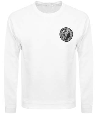 Versace Crew Neck Sweatshirt White