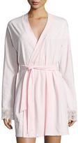 Thumbnail for your product : Cosabella Sonia Jersey Lounge Robe, Pink Lilly