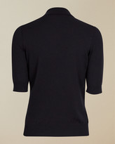 Thumbnail for your product : Ted Baker SREENAI Savanna woven front collared jumper