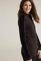 Thumbnail for your product : Long Tall Sally Velvet Sleeve Sweater