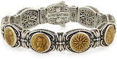 Thumbnail for your product : Konstantino Silver and Bronze Coin Bracelet