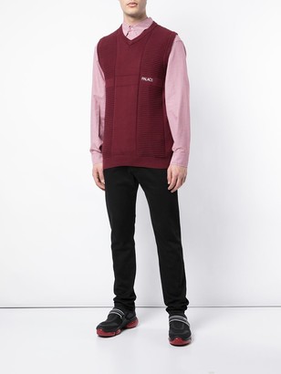 Palace Short-Sleeve Knitted Vest