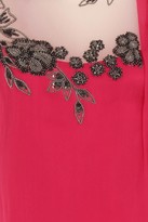 Thumbnail for your product : Little Mistress Pink Floral Motif Shift Dress
