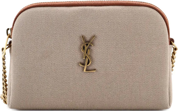 Saint Laurent Pre-Owned Gaby Zipped Pouch Canvas crossbody bag