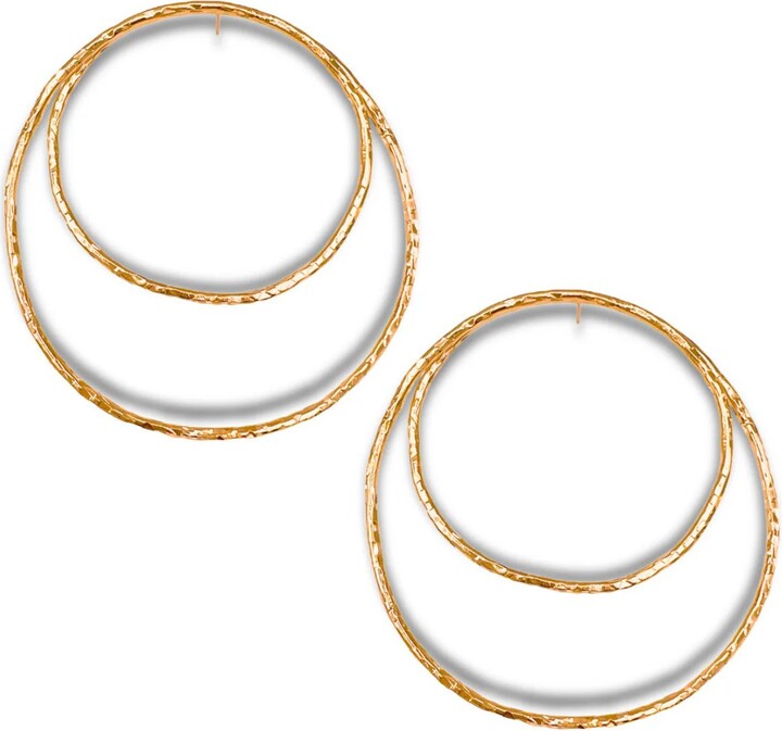Jaredjamin Ottavia Gold Post Earrings