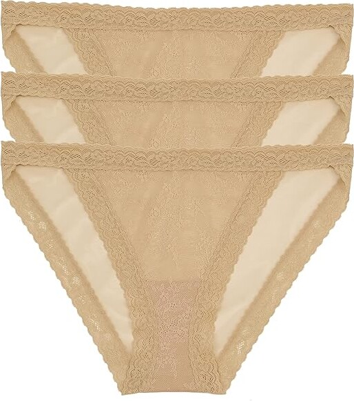 Natori Escape String Bikini 3Pack (Cafe) Women's Underwear ShopStyle