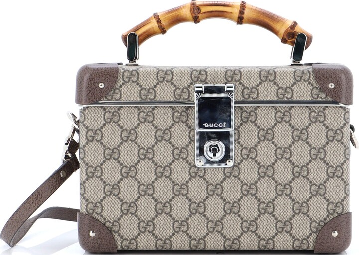 Gucci Bamboo GlobeTrotter Vanity Case GG Coated Canvas ShopStyle