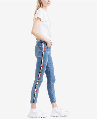 Levi's Limited 721 Side-Tape Skinny Jeans