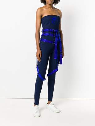 FENTY PUMA by Rihanna belted strapless jumpsuit