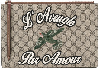 Gucci L'Aveugle Par Amour pouch - women - Leather - One Size
