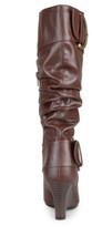 Thumbnail for your product : Journee Collection Meme Wide Calf Wedge Boot