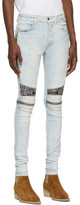 Thumbnail for your product : Amiri Blue Bandana MX2 Jeans