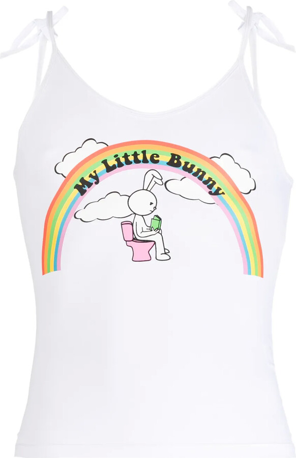 Natasha Zinko My Little Bunny tank top
