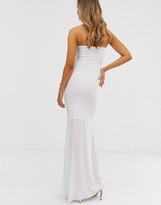 Thumbnail for your product : City Goddess strapless bodycon maxi dress