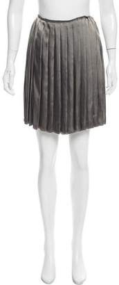 Lanvin Pleated Mini Skirt