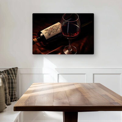 Begin Edition International Inc. Distinguished - Contemporary Pink Metal Print for Home Decor