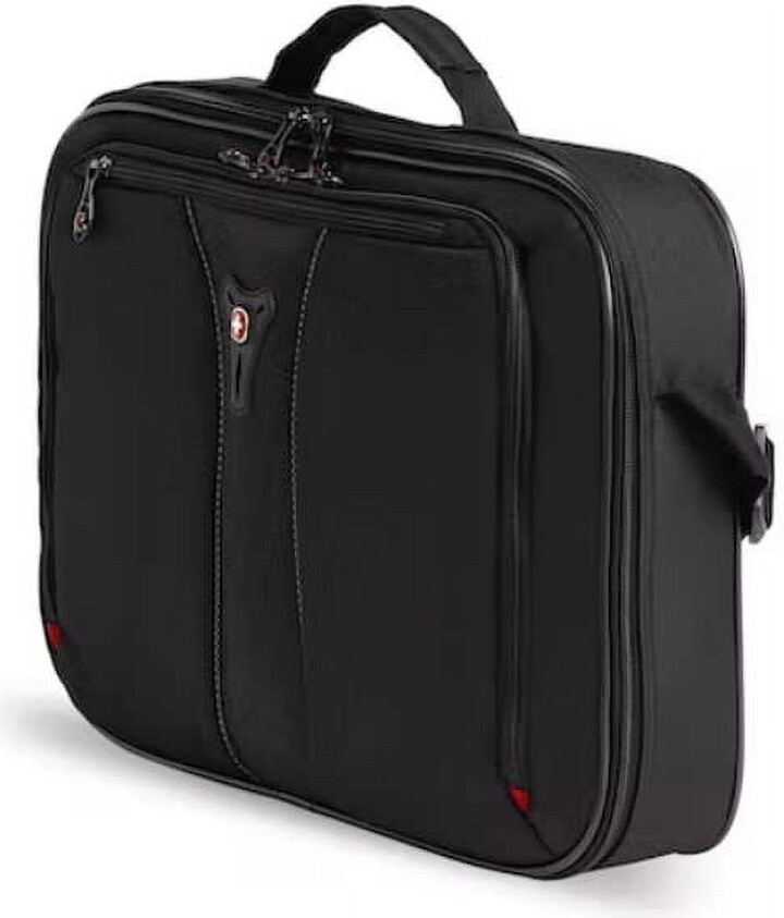 Swiss Gear Swissgear Jasper Slimcase Black - Fits 15In Laptop W/Tablet Pocket