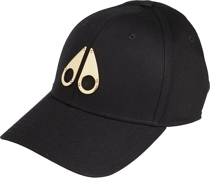 Moose Knuckles 24K Yellow Goldplated Logo Baseball Cap - ShopStyle Hats