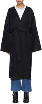 Thumbnail for your product : Acne Studios Belted wrap oversized coat