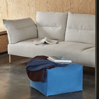 Hay Pandarine 3 Seater Sofa with Reclining Armrest - Oiled Oak