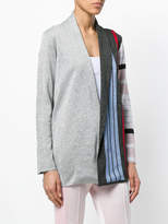 Thumbnail for your product : Circus Hotel sparkly multi-stripe cardigan