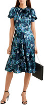 Thumbnail for your product : Altuzarra Oversized Belted Wool Maxi Dress