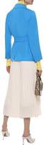 Thumbnail for your product : Max Mara Belted Cotton And Ramie-blend Jacket