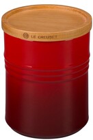 Thumbnail for your product : Le Creuset Glazed Stoneware 2 1/2 Quart Storage Canister with Wooden Lid
