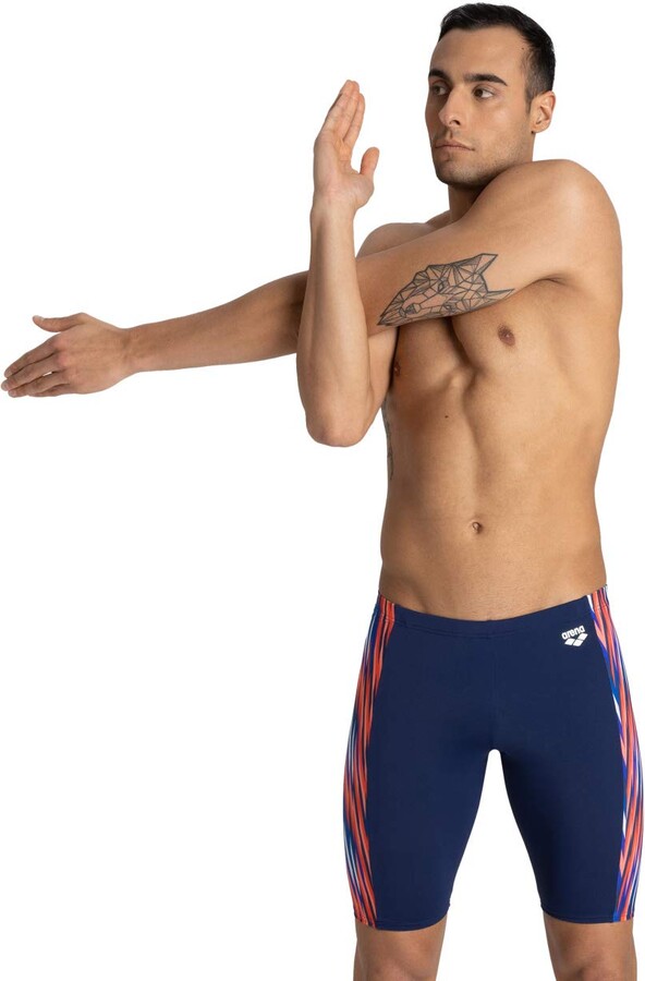 Arena Men's Standard LTS Y Waterfeel Jammer Swimsuit 