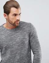 Thumbnail for your product : Pull&Bear Crew Neck Knitted Jumper In Grey