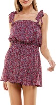 Thumbnail for your product : Rowa Tie Shoulder Floral Print Romper