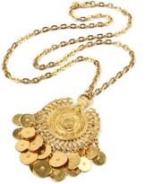 Thumbnail for your product : Ben-Amun Coin-Dangle Pendant Necklace
