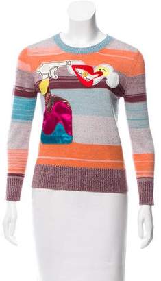 Marc Jacobs Embroidered Wool Sweater