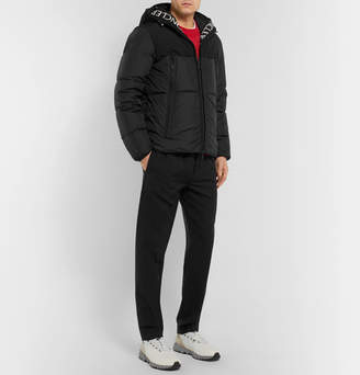 Moncler Quilted Shell Hooded Down Jacket