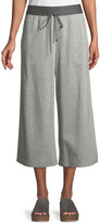 Thumbnail for your product : Lafayette 148 New York Charmeuse-Waist Cropped Pants