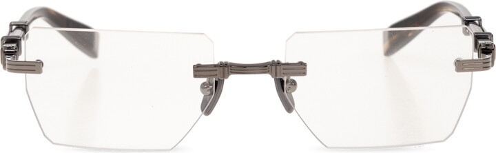 Balmain ‘Pierre’ Prescription Glasses, Unisex, - Silver