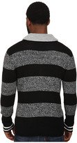 Thumbnail for your product : UNIONBAY L/S Campus Y/D Acrylic Stripe Cardigan
