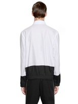 Thumbnail for your product : Jil Sander Shirt Style Mesh And Nylon Casual Jacket
