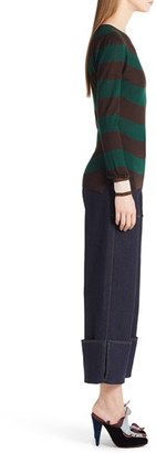Fendi Women's Stripe Cashmere Blend Sweater