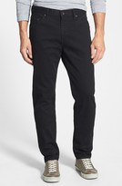 Thumbnail for your product : Raleigh Denim 'Graham' Straight Leg Jeans (Black Rinse)
