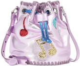 Thumbnail for your product : Stella McCartney Kids Glitter-trimmed bucket bag