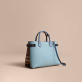 Thumbnail for your product : Burberry The Medium Banner in Tri-tone Leather and House Check