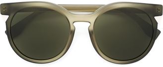 Fendi round frame sunglasses - women - Acetate - One Size