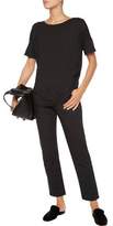 Thumbnail for your product : Iris & Ink Yvette Ruched Stretch-Jersey T-Shirt