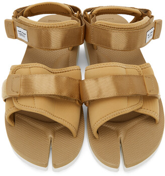 Suicoke Brown maharishi Edition Kuno Flat Sandals