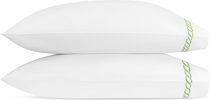Matouk Classic Chain King Pillow Case Pair
