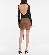 Thumbnail for your product : Nensi Dojaka Tulle miniskirt